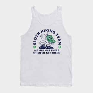 Sloth Hiking Team Tank Top